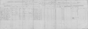 Muster Roll of a Detachment of the 48th Missouri Infantry (Union), October 24, 1864 by George W. Hopkins